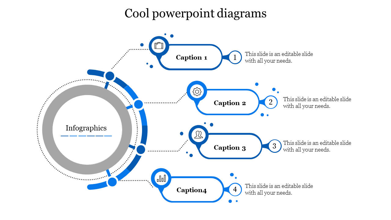 cool powerpoint diagrams-Blue